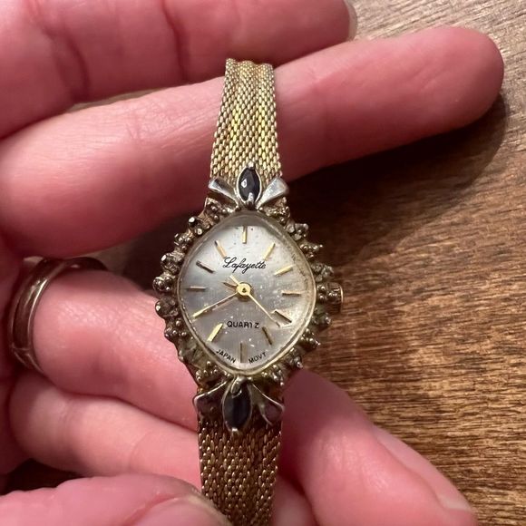 Jewelry - Lafayette Movt Stainless Steel Japan Quartz Vintage Watch